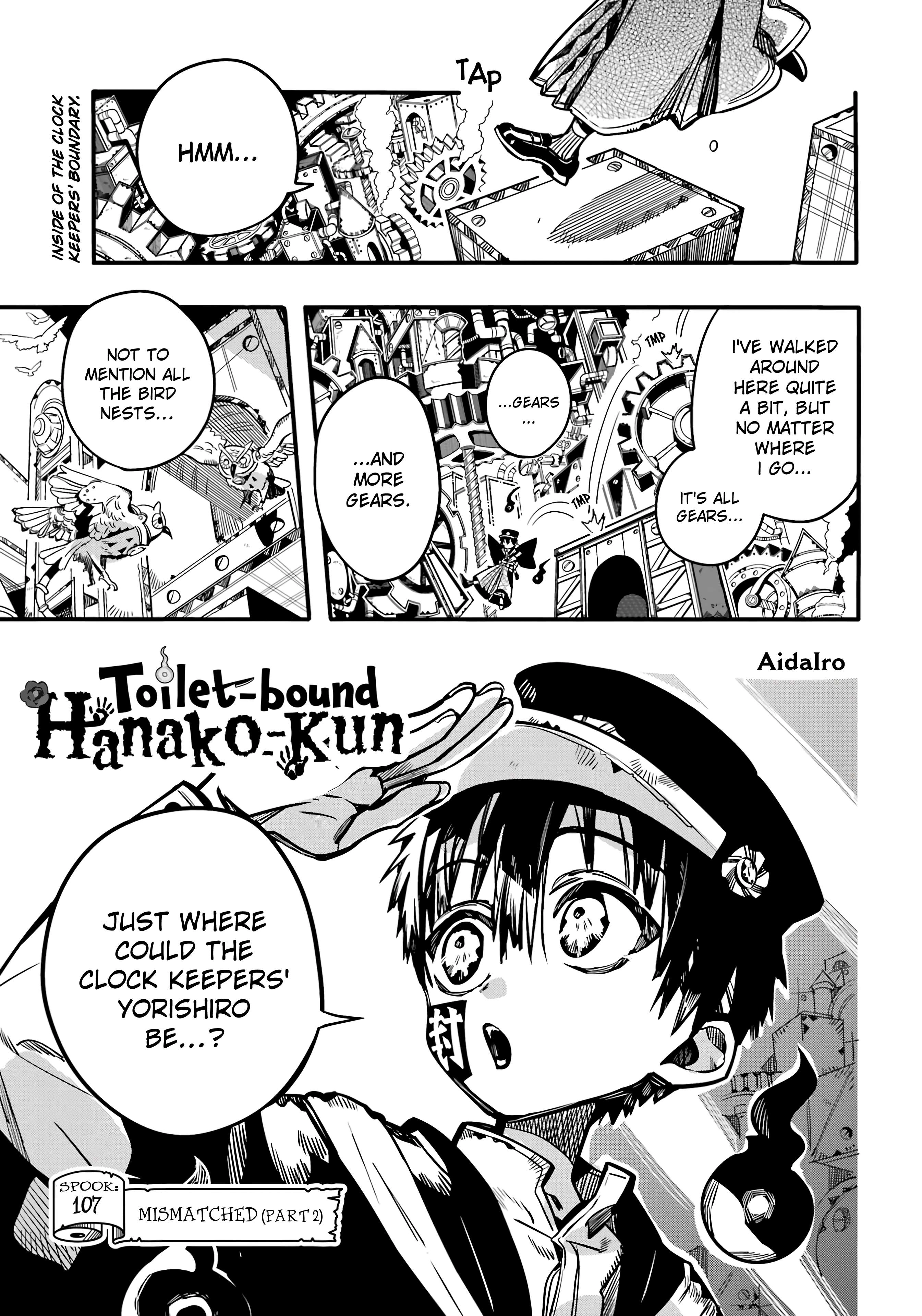 Jibaku Shounen Hanako-kun Chapter 107 2